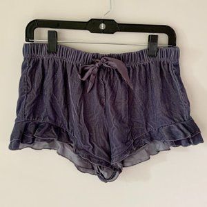 Victoria's Secret Velvet Ruffle Short